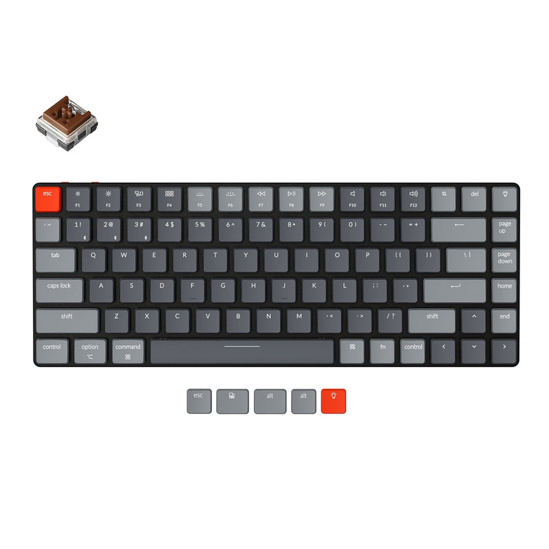 Keychron K3 (Hot-Swappable) Ultra-Slim RGB Backlight Teclado Mecânico Wireless